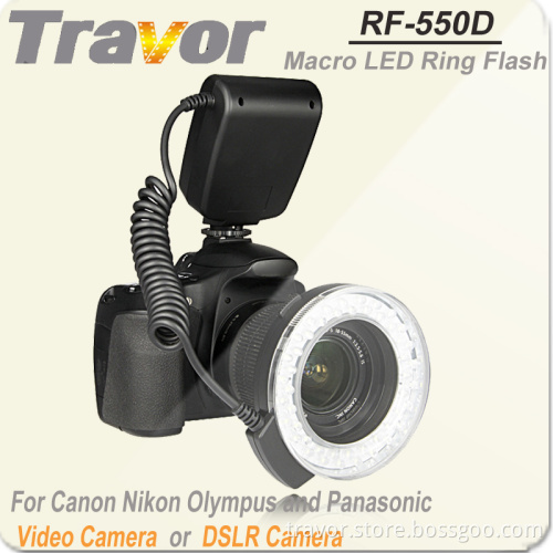 Macro Camera Flash Light RF-550d for Canon&Nikon&Olympus&Panasonic DSLR Cameras (RF-550D)